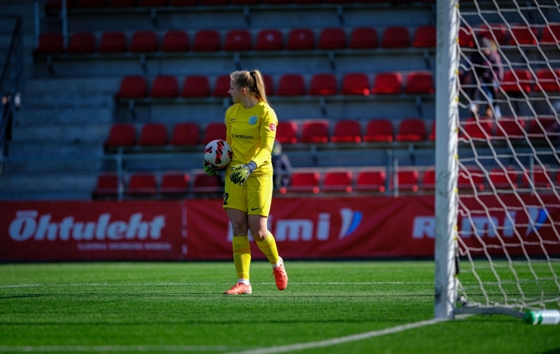 Flora väravasuud on Käpa Meistriliigas kaitsnud 30 korral. Foto: Mauri Levandi