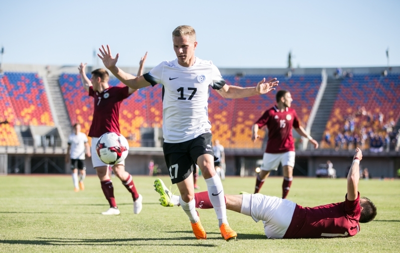 Pohlaku juhendamisel mänginud Jürgensoni värav tõi Eesti legendidele Ida-Virumaal võidu