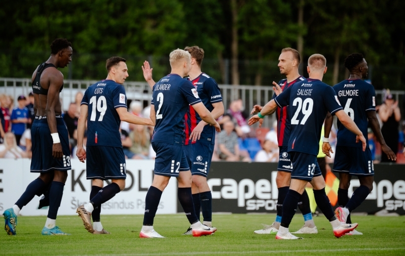 Paide Linnameeskond purustas koduväljakul FC Kuressaare 5:1. Foto: Liisi Troska / jalgpall.ee