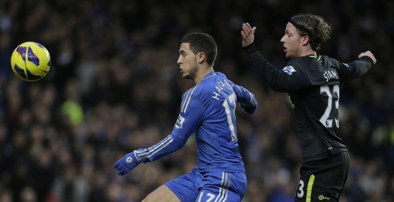 Mängijana võitles Ronnie Stam selliste tähtedega nagu Eden Hazard, nüüd istub aga trellide taga. Foto: Scanpix / Alastair Grant / AP Photo