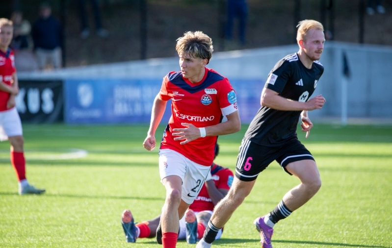 Transi kapten Mark Maksimkin vedas piirilinnaklubi võidule. Foto: Jana Karzetskaja