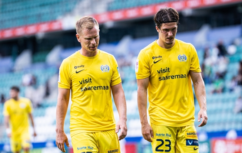 Ilja Antonov mängib pool hooaega Kuressaare eest. Foto: Jana Pipar