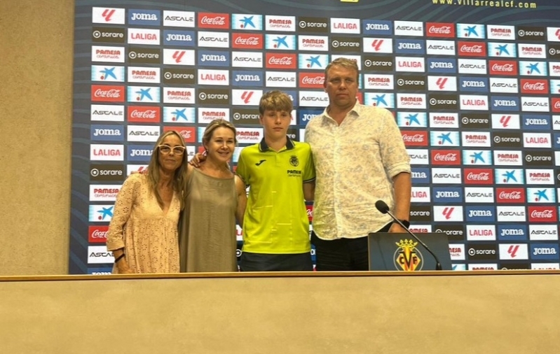 Ronan on Villarreali akadeemias olnud kaks aastat. Foto: erakogu