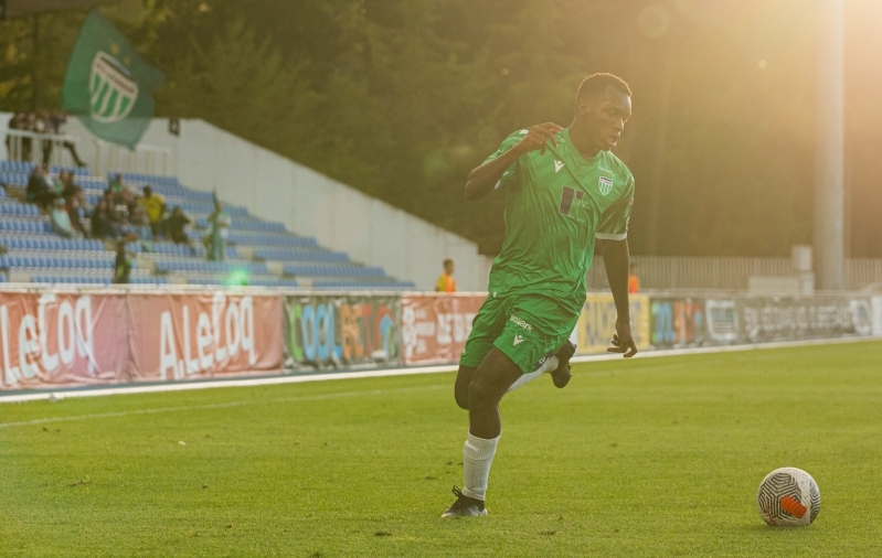 Tammeka laenas tabeliliidrilt ründejõudu. Foto: Katariina Peetson / jalgpall.ee