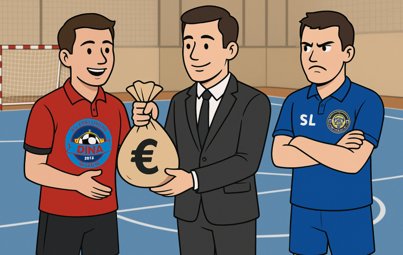 Ees ootab kohtutee: mullu Sillamäele kõik karikad toonud meisterklubi pööras toetuste pärast linnavõimuga tülli