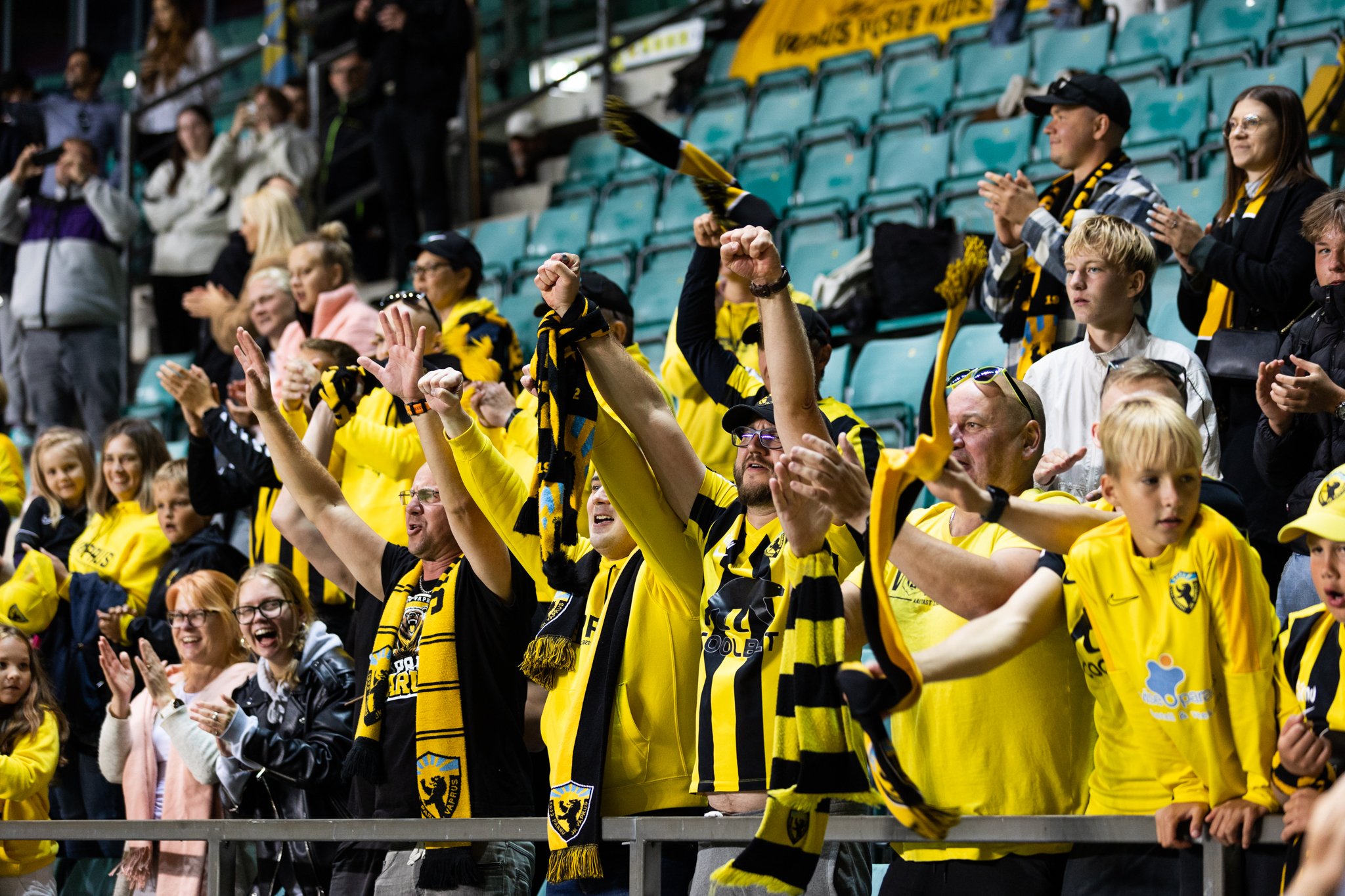 Pärnu Vapruse fännid. Foto: Jana Pipar