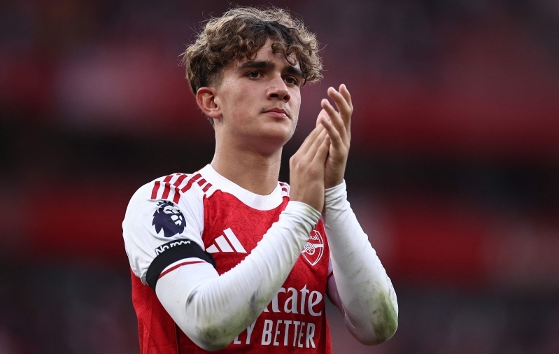 Max Dowman tegi 15-aastaselt Premier League'i debüüdi. Foto: Scanpix / Henry Nichols / AFP