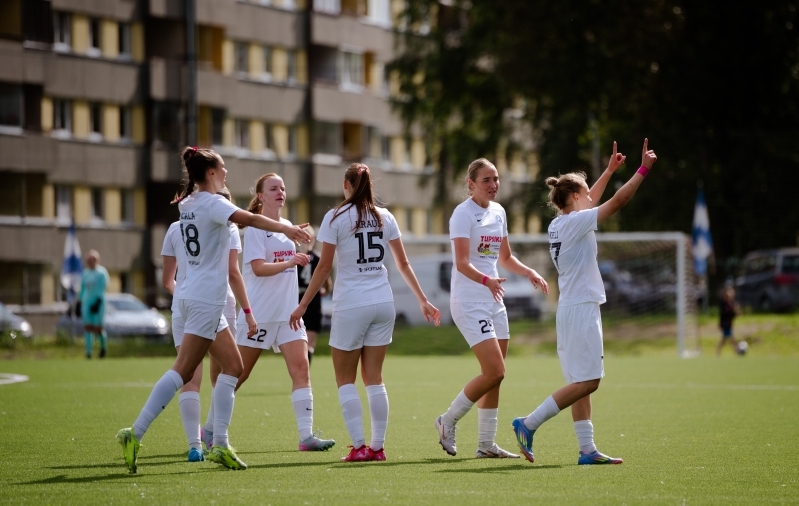 Kõik lõppkohad selged: Tammeka naiskond jättis Lõuna-Eesti duellis Elva enda selja taha