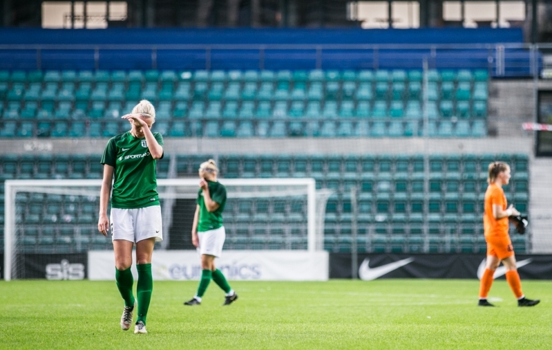 Eesti klubide 24-aastane teekond naiste eurosarjas - üks ere sähvatus, suures pildis masendus