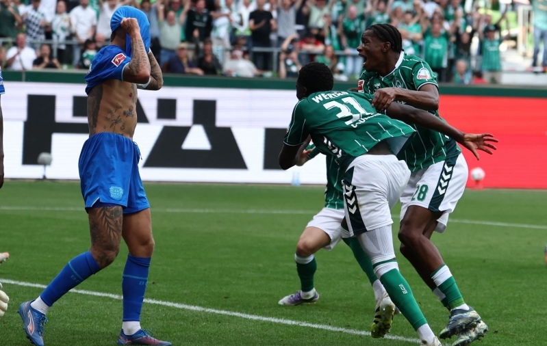 Hein vaatas, kuidas vähemuses Werder tuli Leverkuseni vastu 1:3 seisust välja