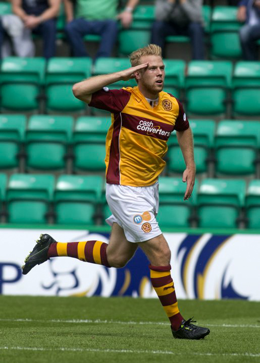 Just Motherwellis tekkis Anierile iseloomulik väravatähistus. Foto: erakogu