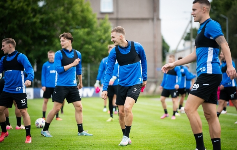 Saarma on koondises pidanud kaheksa mängu. Foto: Liisi Troska / jalgpall.ee