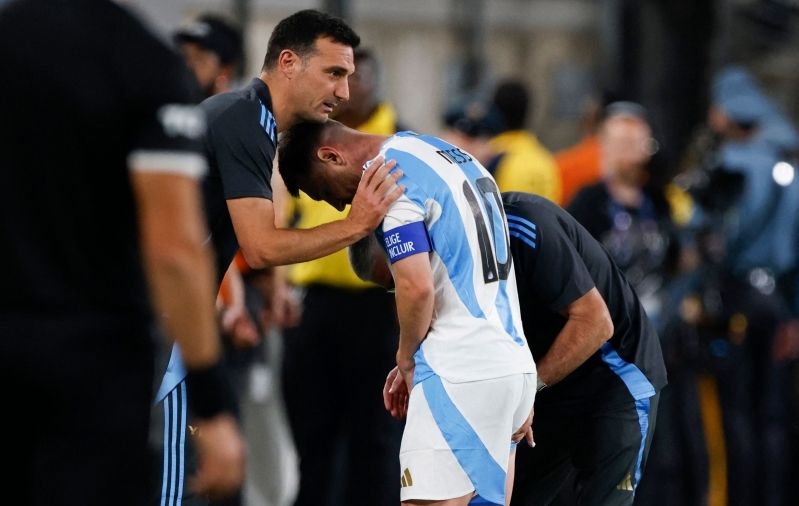 Mõte Messi viimasest mängust pani peatreener Scaloni pisaraid pühkima