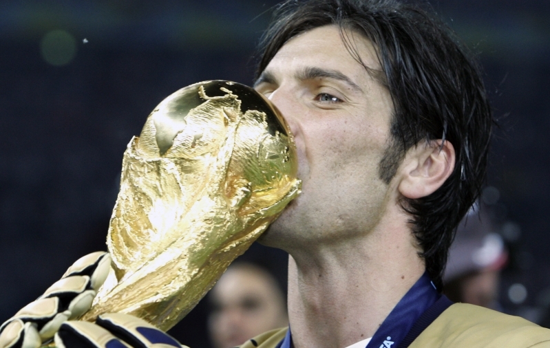 Maailmameister ja Itaalia koondise rekordinternatsionaal Gianluigi Buffon tegutseb praegu koondise mänedžerina. Foto: Scanpix / Thomas Kienzle / AP Photo