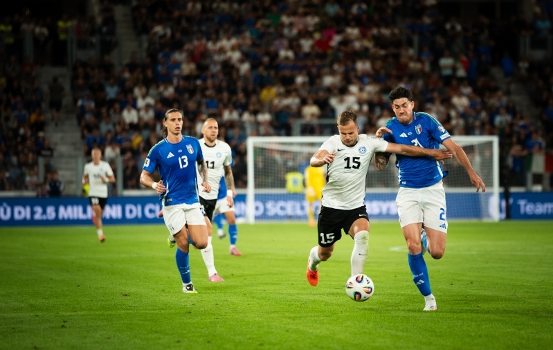 LOE JÄRELE: neljakordne maailmameister Itaalia lõi Eestile teisel poolajal viis väravat