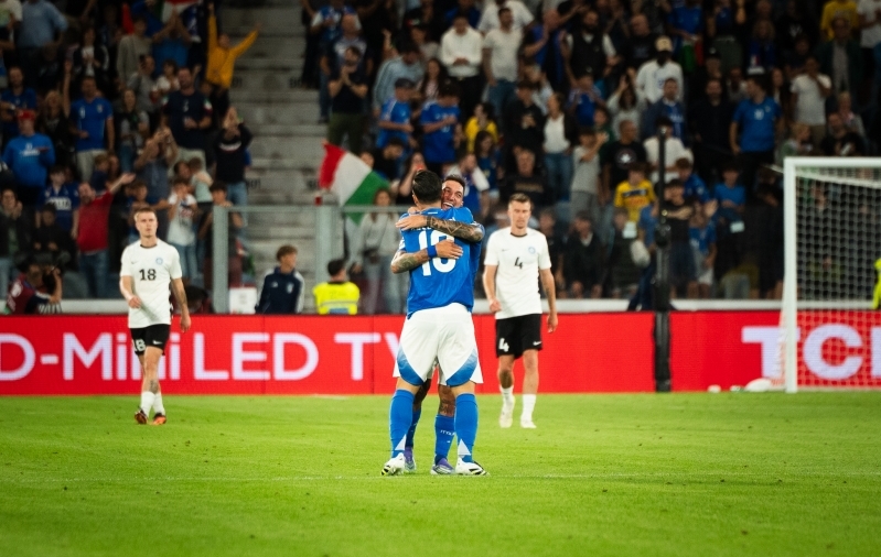 Eesti lagunemise viimasel pooltunnil ära kasutanud Itaalia võitis 5:0. Foto: Liisi Troska / jalgpall.ee