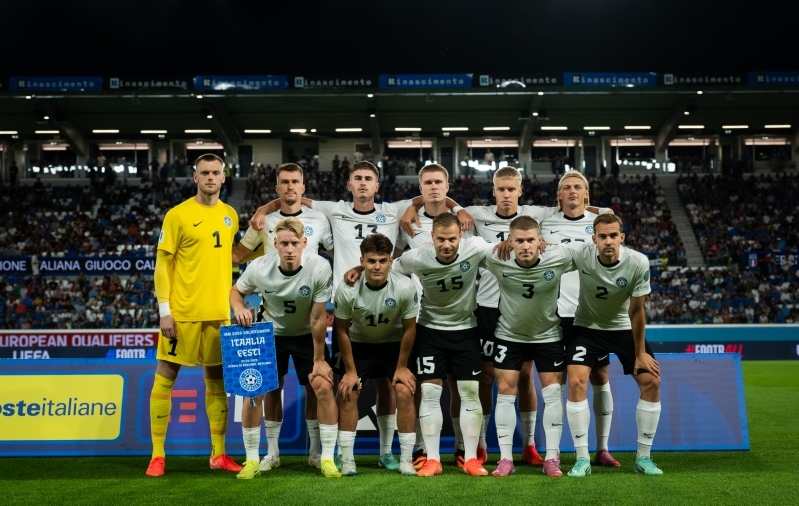 Itaalia meedia hindas Karl Jakob Heina esitust k&otilde;rgemate punktidega kui Gianluigi Donnarumma oma. Foto: Liisi Troska / jalgpall.ee