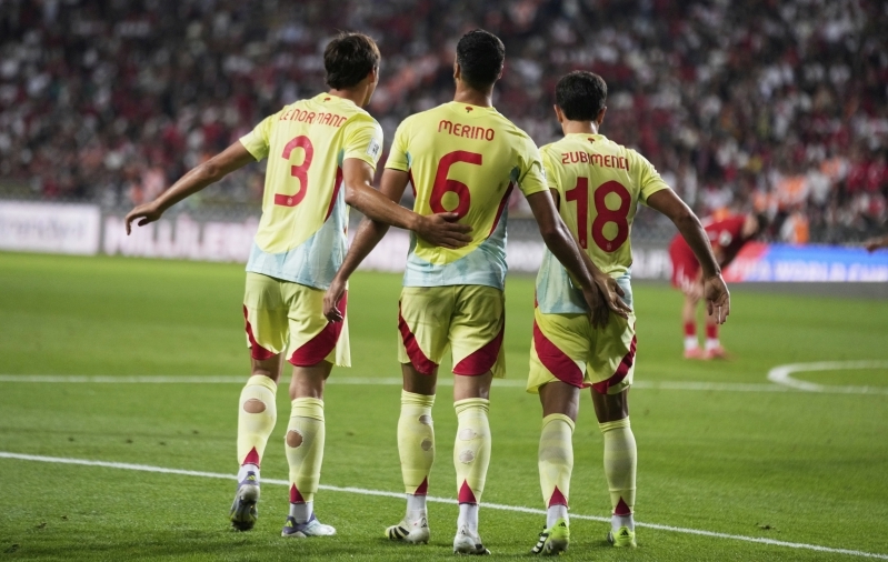 Pedri ja Merino vedasid Hispaania suureskoorilise võiduni Türgi üle