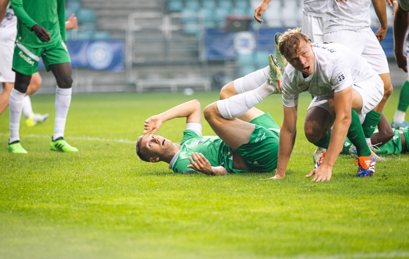 Flora lõi tiitlikaitsja kummuli. Kas ja kuidas Levadia maast tõuseb? Foto: Katariina Peetson / jalgpall.ee