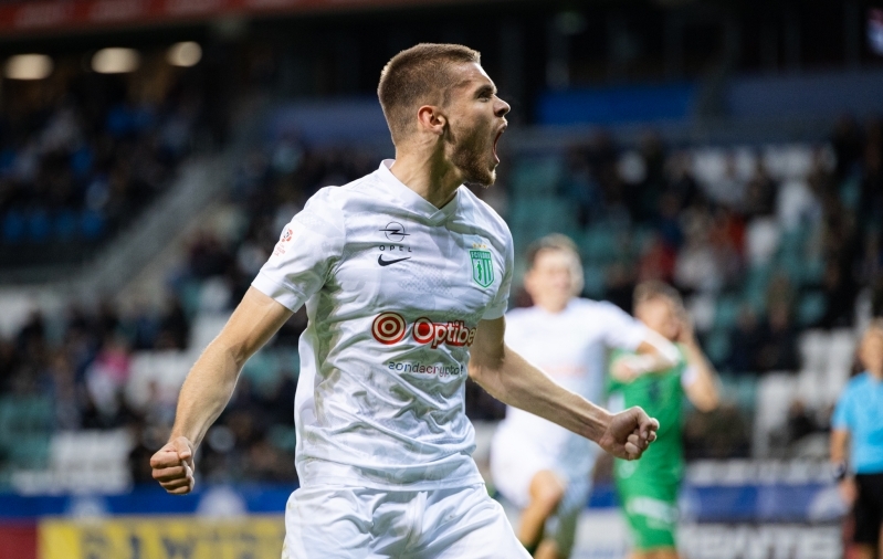 Flora alistas Levadia! Foto: Katariina Peetson / jalgpall.ee