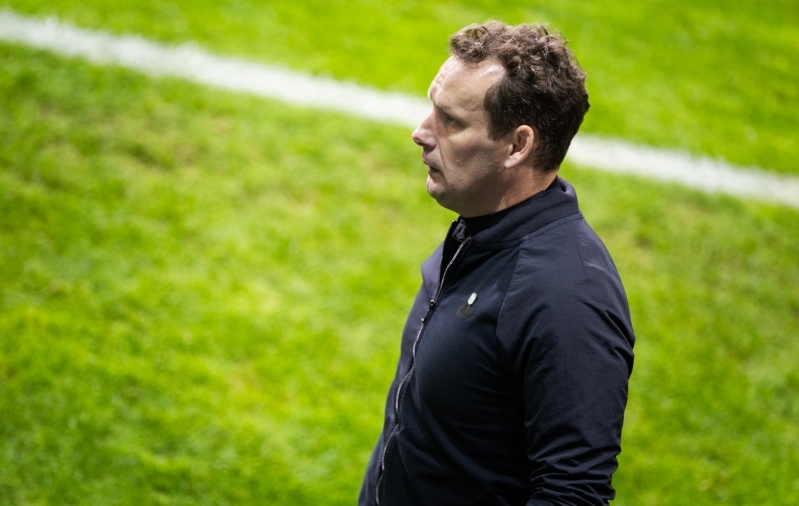 Flora peatreener Konstantin Vassiljev. Foto: Katariina Peetson / jalgpall.ee