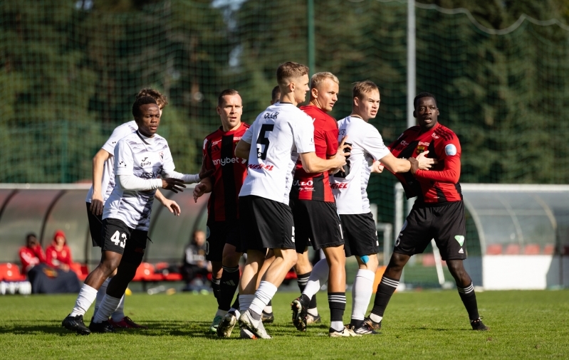 Unitedi päästis Viimsi vastu uue ründaja lõpuminutite debüütvärav  (galerii!) 