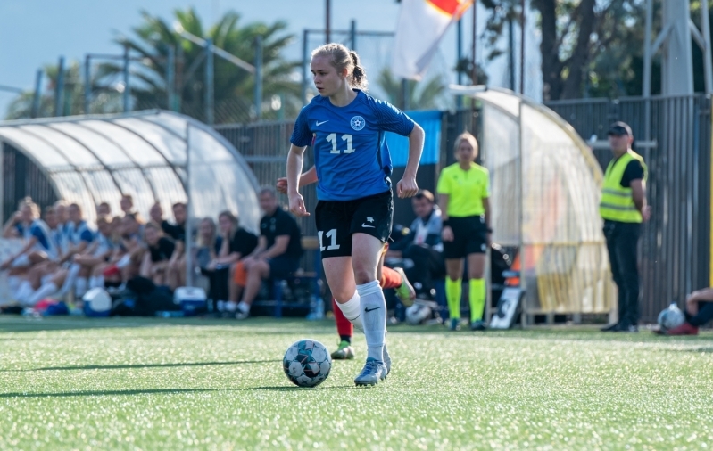 Jaanika Volkov. Foto: Liisi Troska / jalgpall.ee