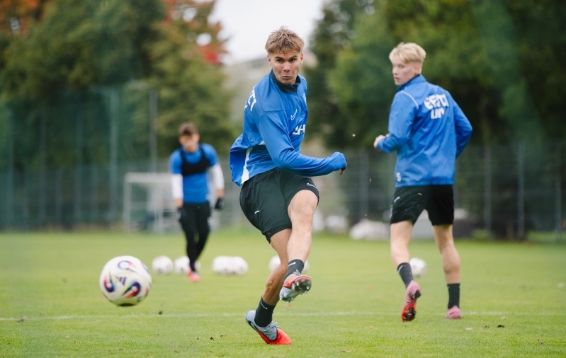 Mustmaa liikus Harju JK Laagrist Benfica akadeemiasse 2021. aasta suvel. Foto: Liisi Troska / jalgpall.ee
