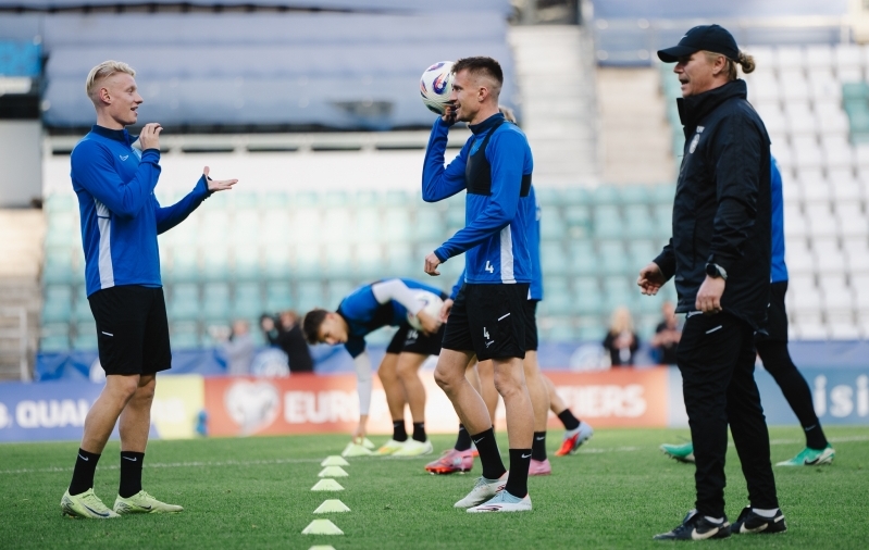 Mattias Käit on selles valiksarjas löönud kaks väravat. Foto: Liisi Troska / jalgpall.ee
