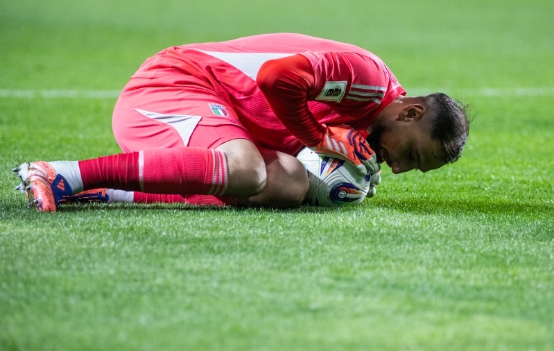 Eestile kingituse teinud Gianluigi Donnarumma. Foto: Brit Maria Tael