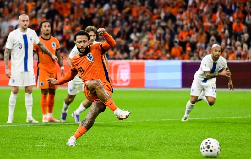 Depay tegi Soomega sotid kiiresti selgeks, Tšehhi kaotas Fääri saartele