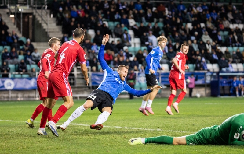 Eestil jäi lõplikust libastumisest vähe puudu. Foto: Jana Pipar