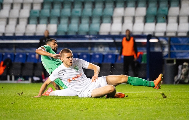 Flora kaitseb Levadia ees kõige napimat edumaad. Foto: Katariina Peetson / jalgpall.ee