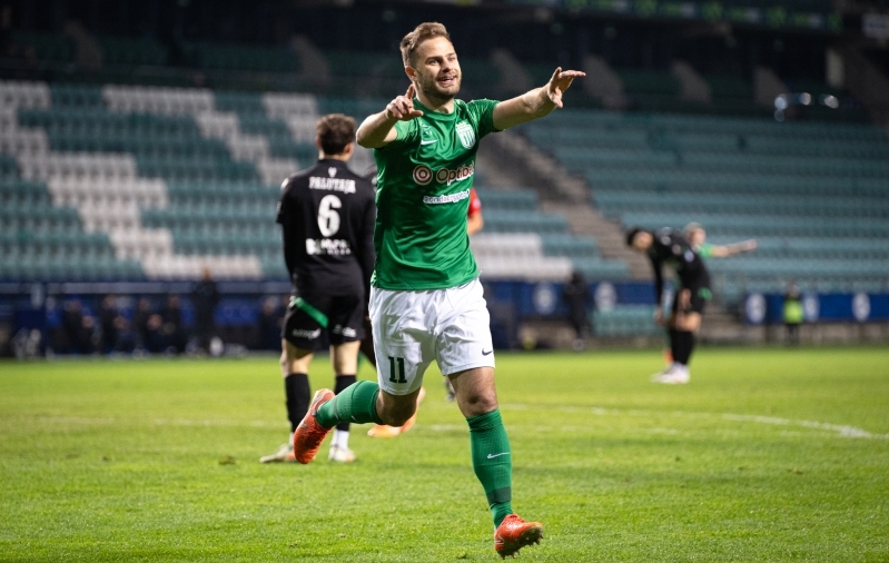 21 korda skoorinud Rauno Sappinen oli liiga parim väravakütt. Foto: Katariina Peetson / jalgpall.ee