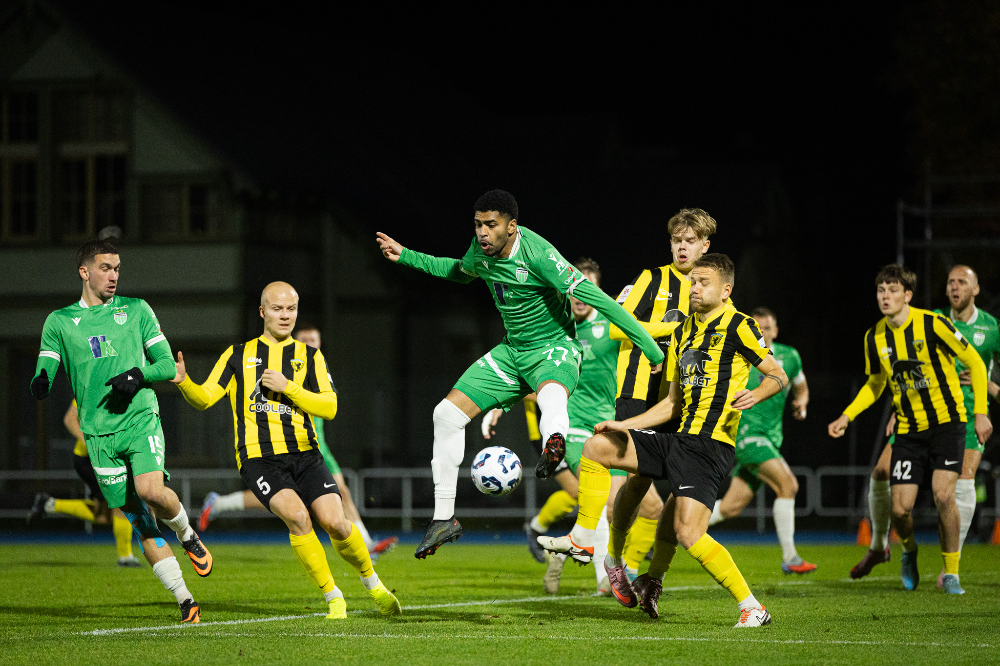 VAATA JÄRELE: Paalbergi värav ei kõigutanud Levadia võitu