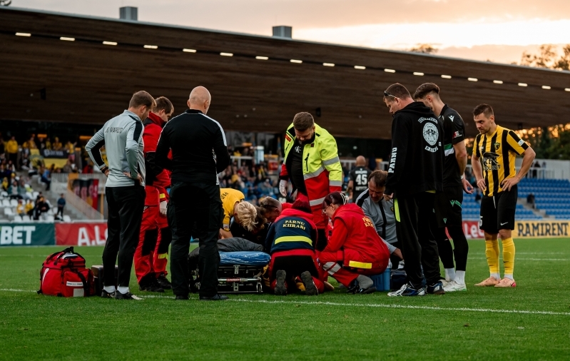 Kevin Kauber elas läbi suure ehmatuse. Foto: Svetlana Valijeva