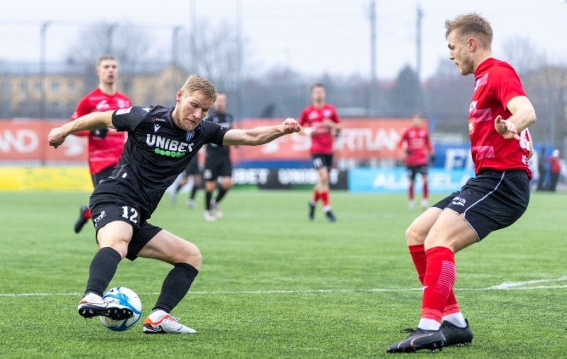Viimsi kohtus mullu &uuml;leminekum&auml;ngudel Kaleviga, aasta varem Tammekaga. Foto: Katariina Peetson / jalgpall.ee