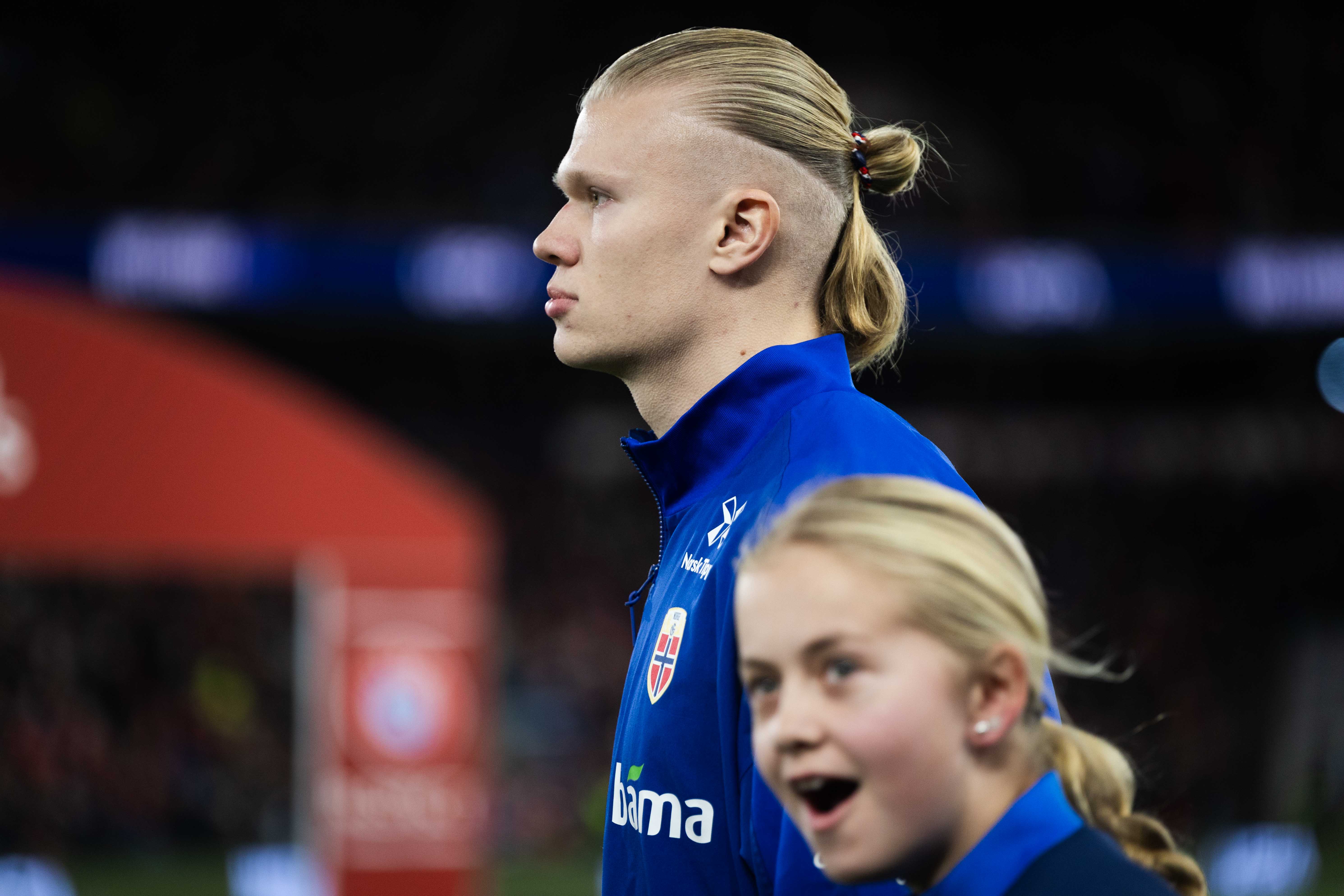 Erling Haaland lõi kaks väravat. Foto: Katariina Peetson / jalgpall.ee