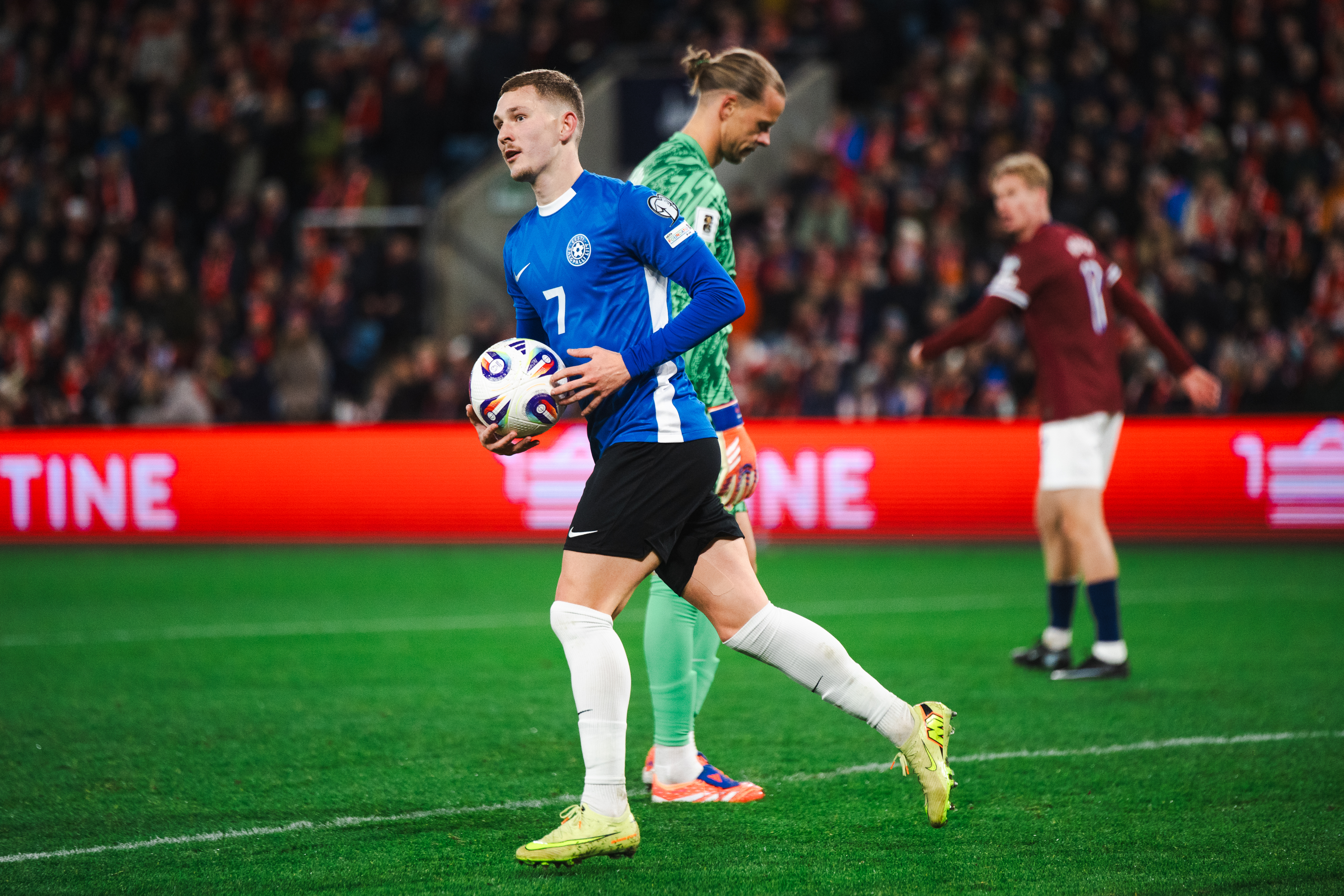 SN Oslos | Jala esimest korda valgeks saanud Saarma: see tuli instinkti pealt!