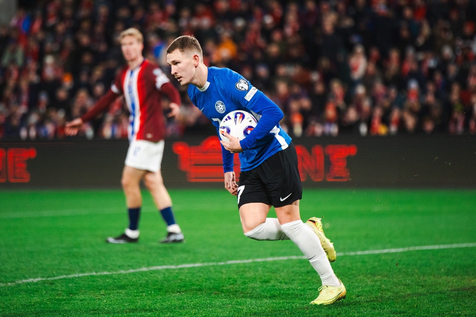 Eesti parim Norra vastu — debüütvärava löönud Robi Saarma