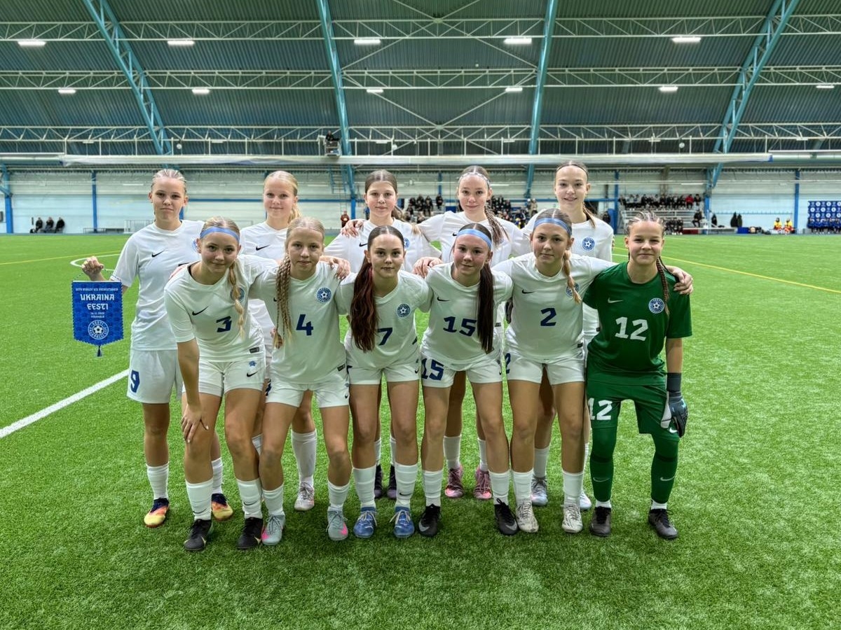 Eesti neidude U15 koondis alistus UEFA sõprusturniiri avamängus Ukrainale