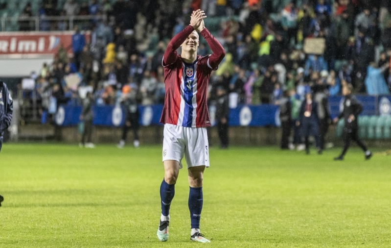 Haaland: Mancini krabas mu tagumikku, tänasin teda motivatsiooni eest