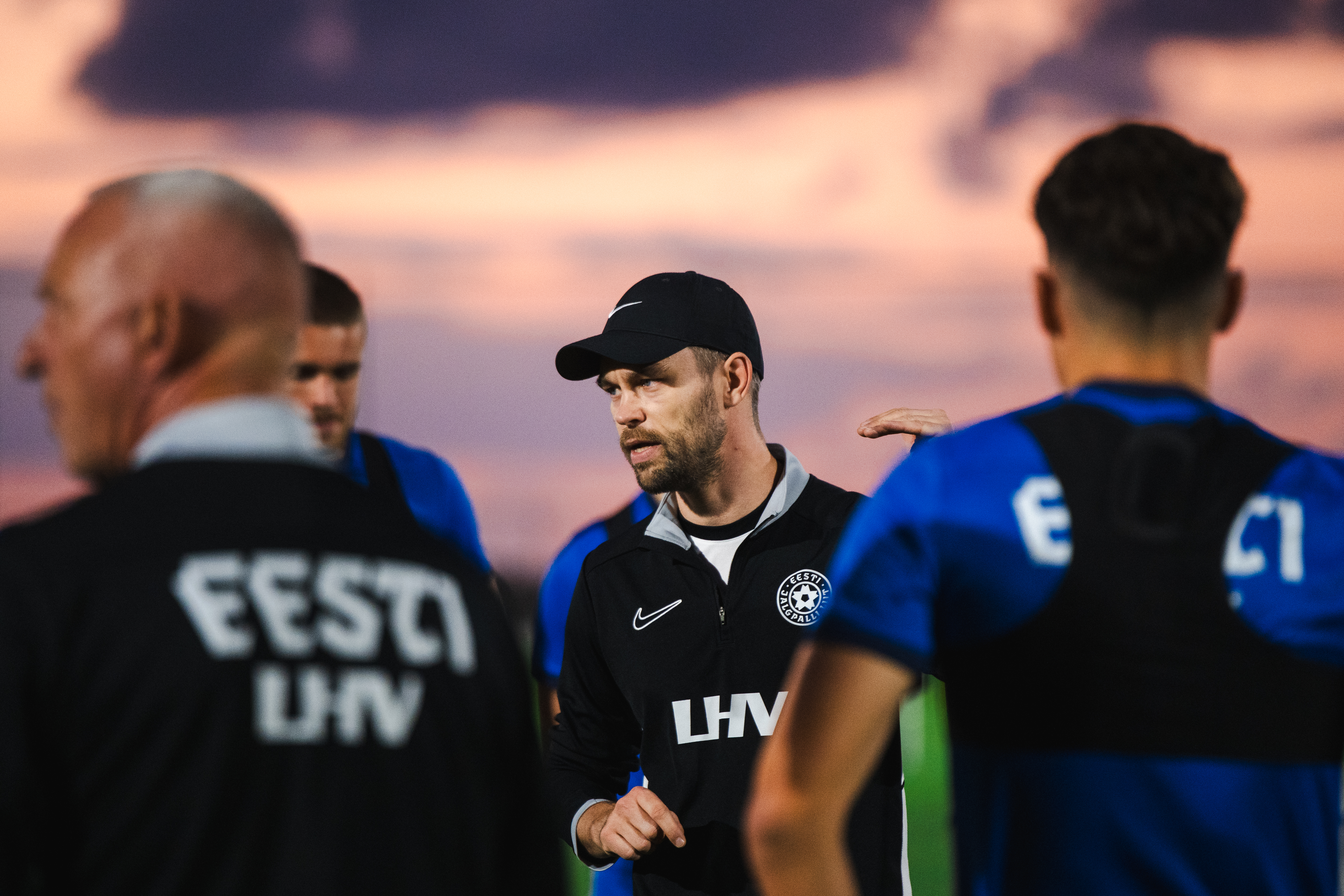Eesti koondise peatreener Jürgen Henn. Foto: Liisi Troska / jalgpall.ee