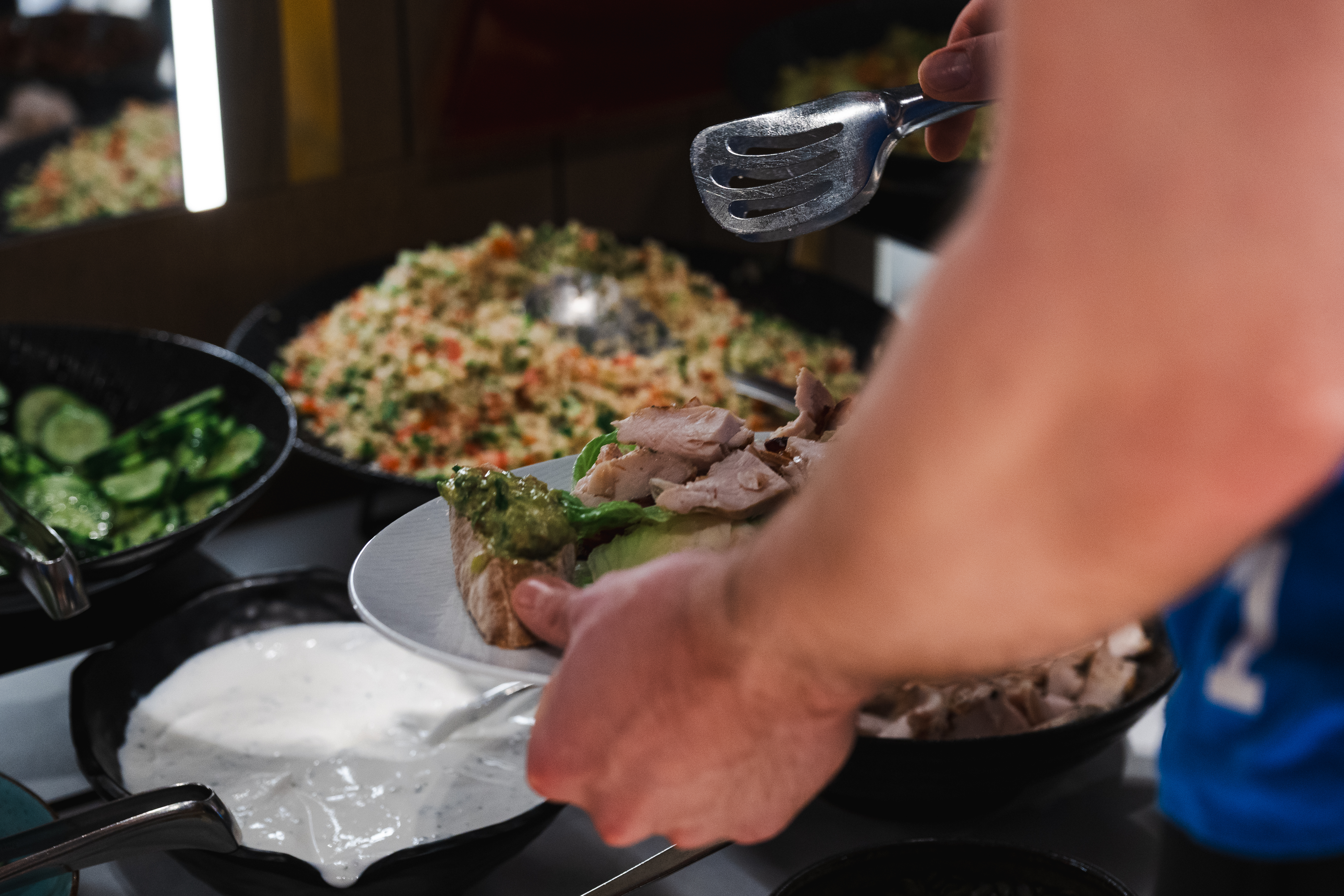 Kõht täis! Foto: Liisi Troska / jalgpall.ee