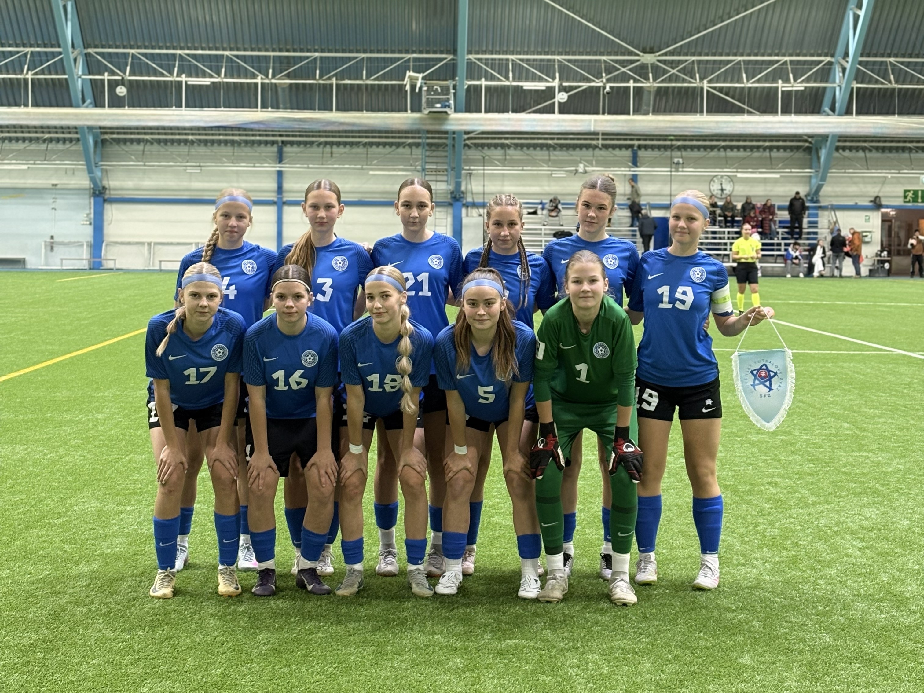 Neidude U15 koondis lõi sõprusturniiril värava, ent kaotas Slovakkiale