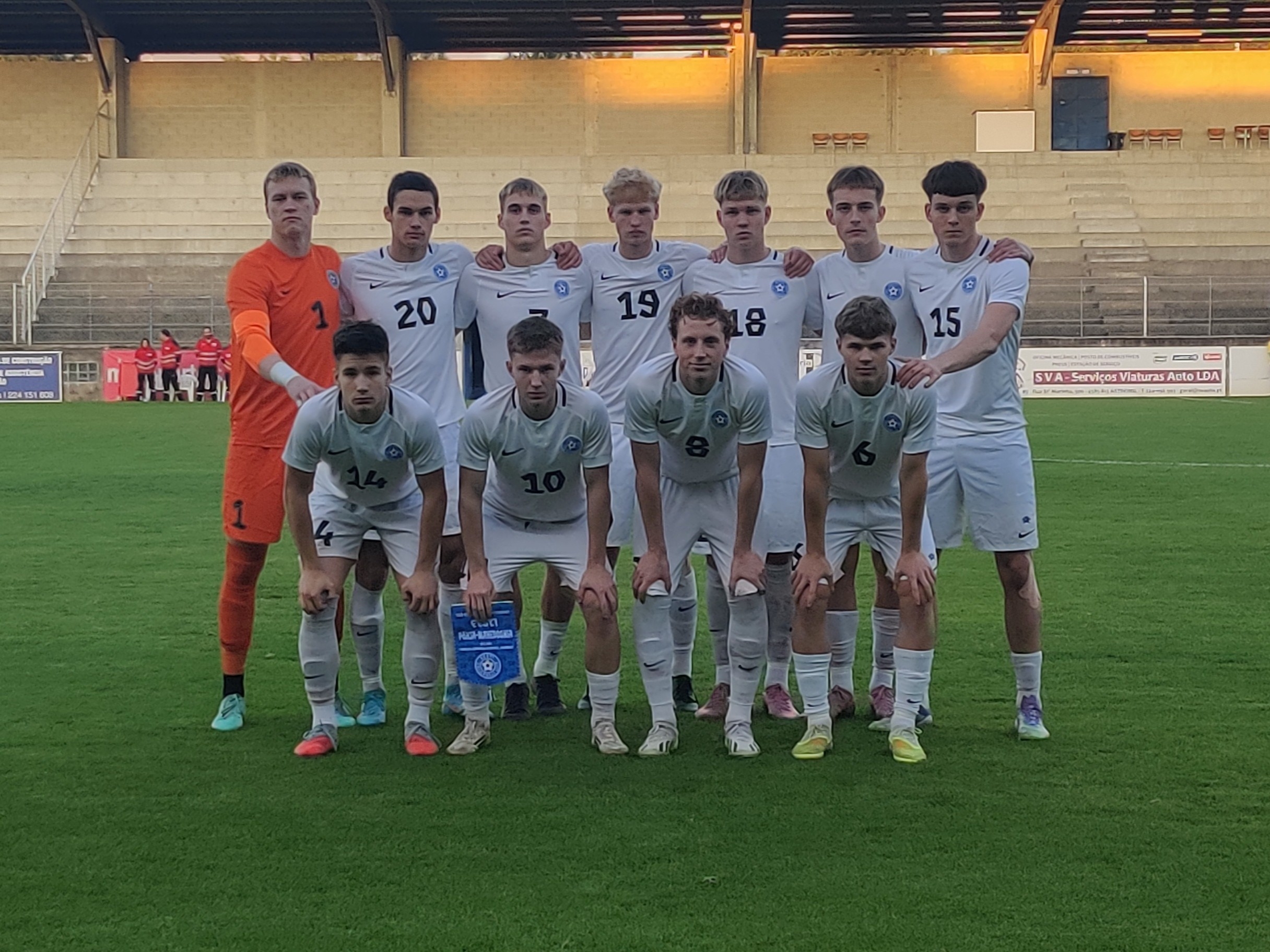 Kahju! Suurtega viigistanud U19 noormehed kaotasid kolmanda mängu ja jäid viimaseks