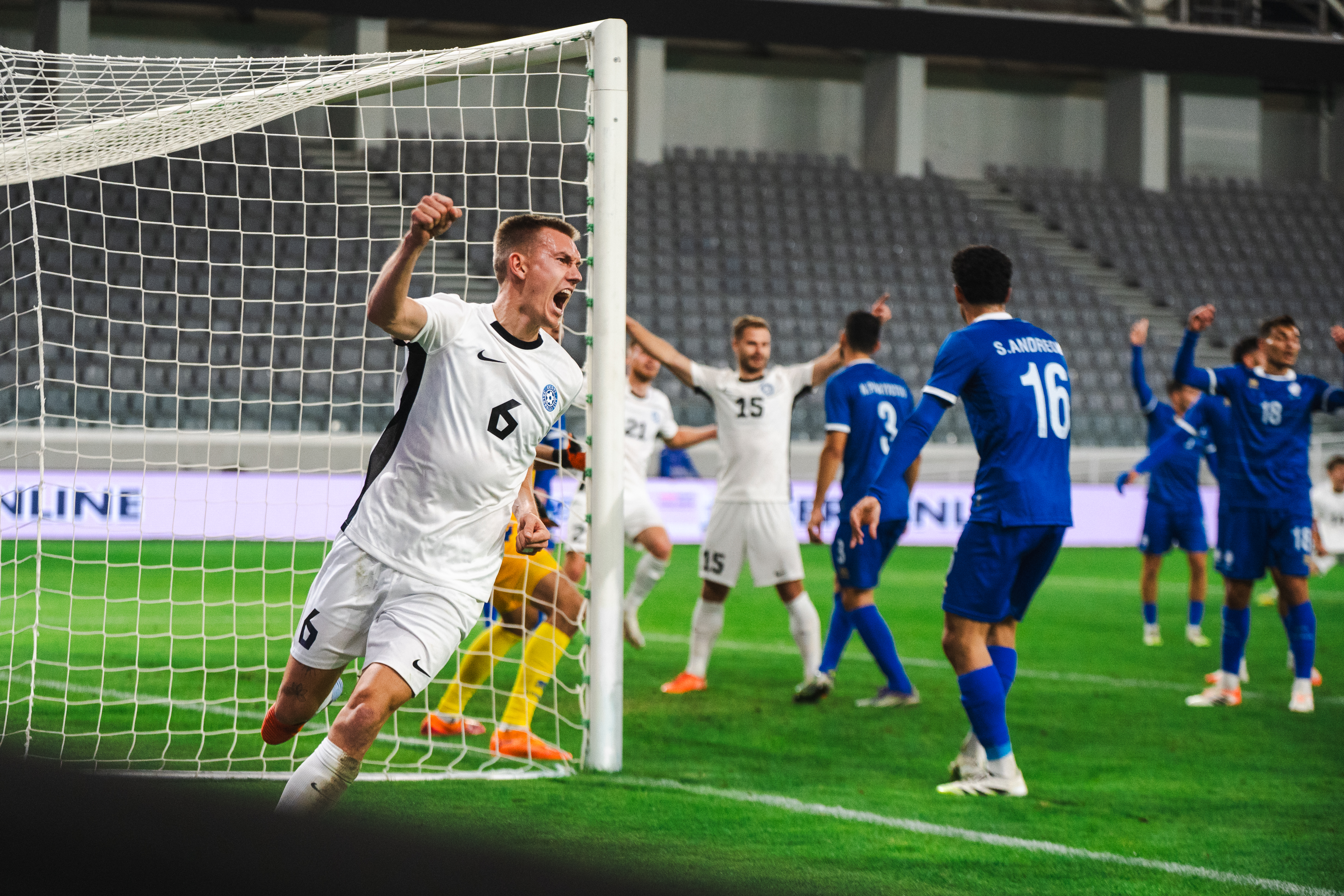 LOE JÄRELE: Sappineni kübaratrikk viis kohutavalt alustanud Eesti Küprose vastu magusa võiduni