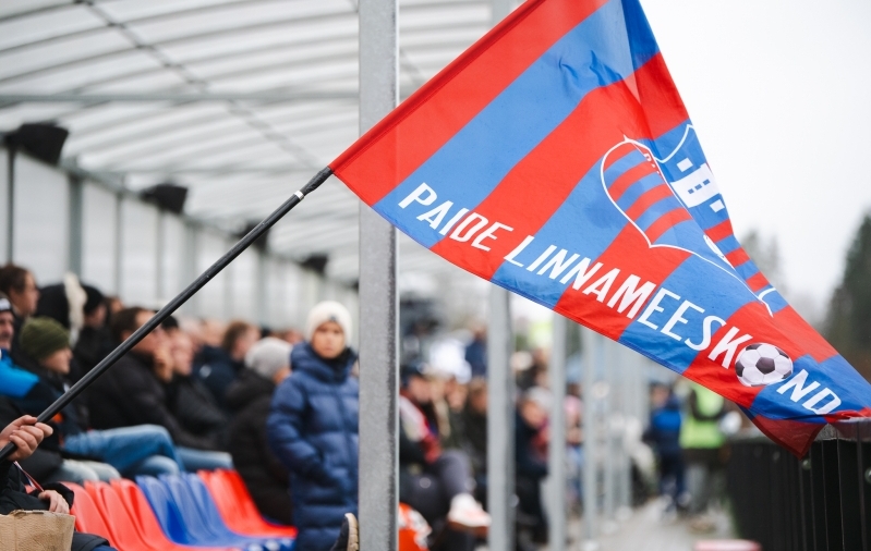 Paide tegeleb taristu värskendamisega ja loodab, et publikunumbrid tulevad järele. Foto: Liisi Troska / jalgpall.ee