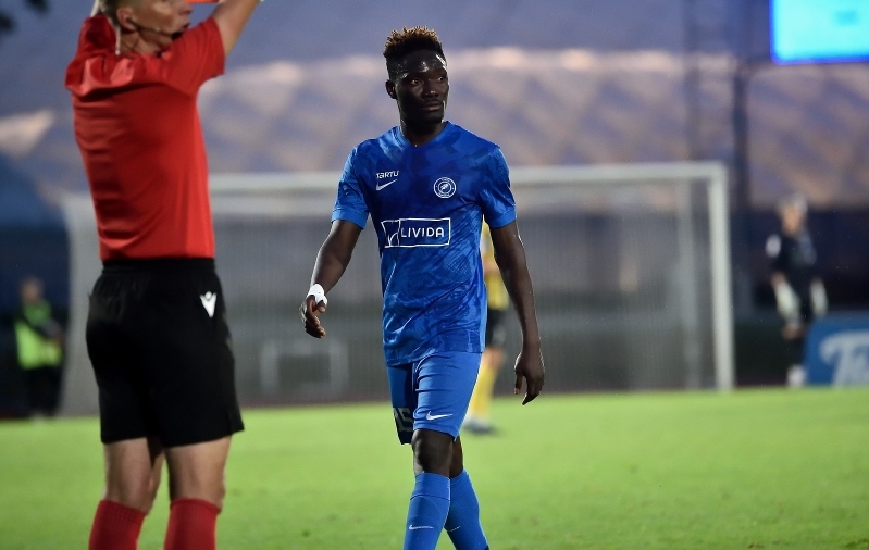 David Epton korjas kõige rohkem punaseid kaarte. Foto: Imre Pühvel