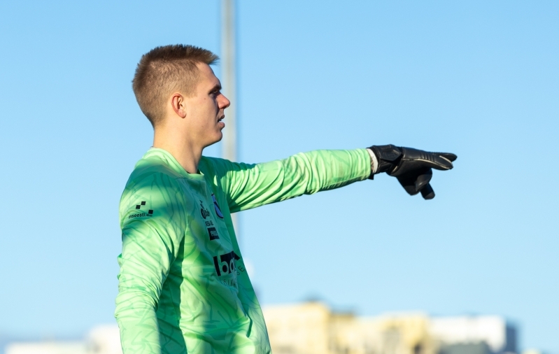 Karl-Romet Nõmm mängis mullu Viimsi eest. Foto: Katariina Peetson / jalgpall.ee